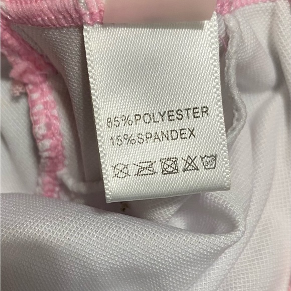 2️⃣ Tempt Me Women’s One Piece Swimsuits Pink and Black Flower V-Neckline Mesh. - Picture 10 of 16